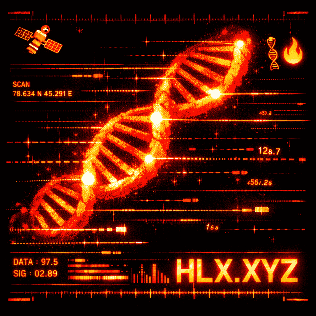 HLX Helix logo mark